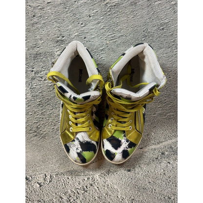 Just Cavalli high top sneakers zippers zanotti type Y2K