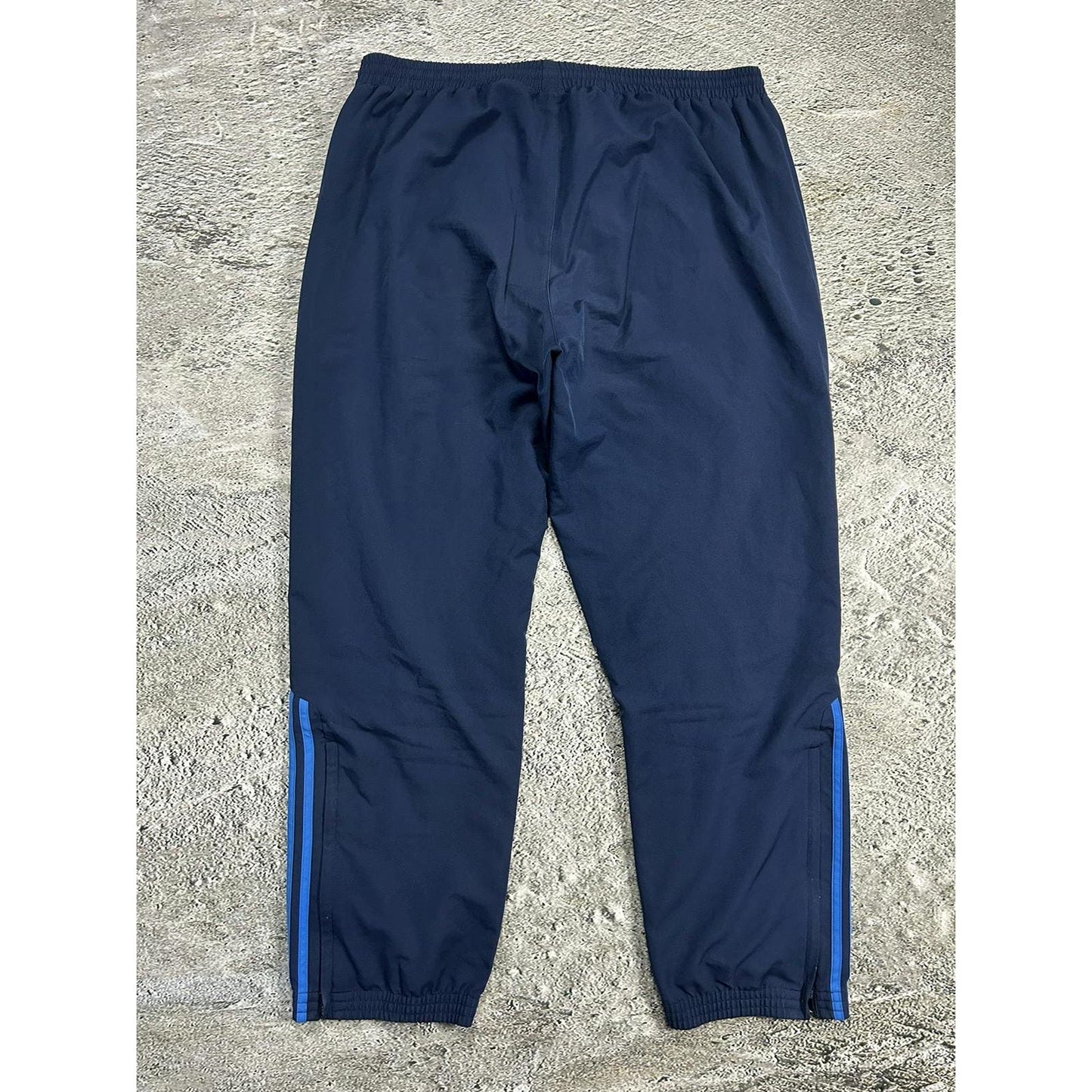 Adidas vintage navy blue track pants small logo 2000s