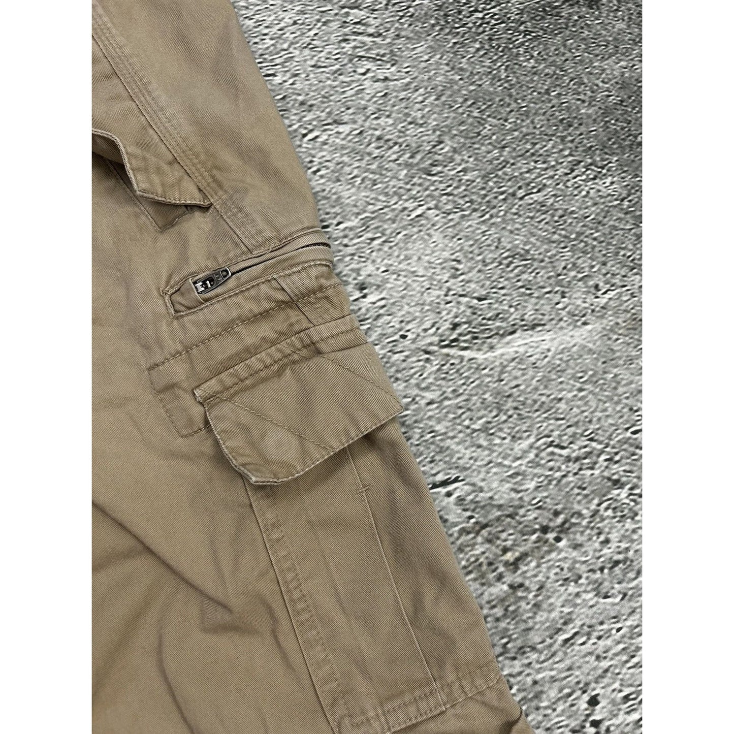 Adidas vintage cargo pants beige workwear