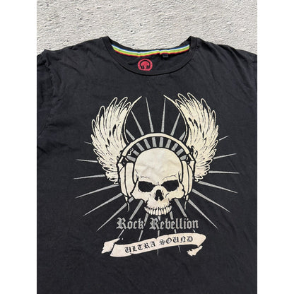 Vintage ultramagnetic rock rebellion T-shirt skull