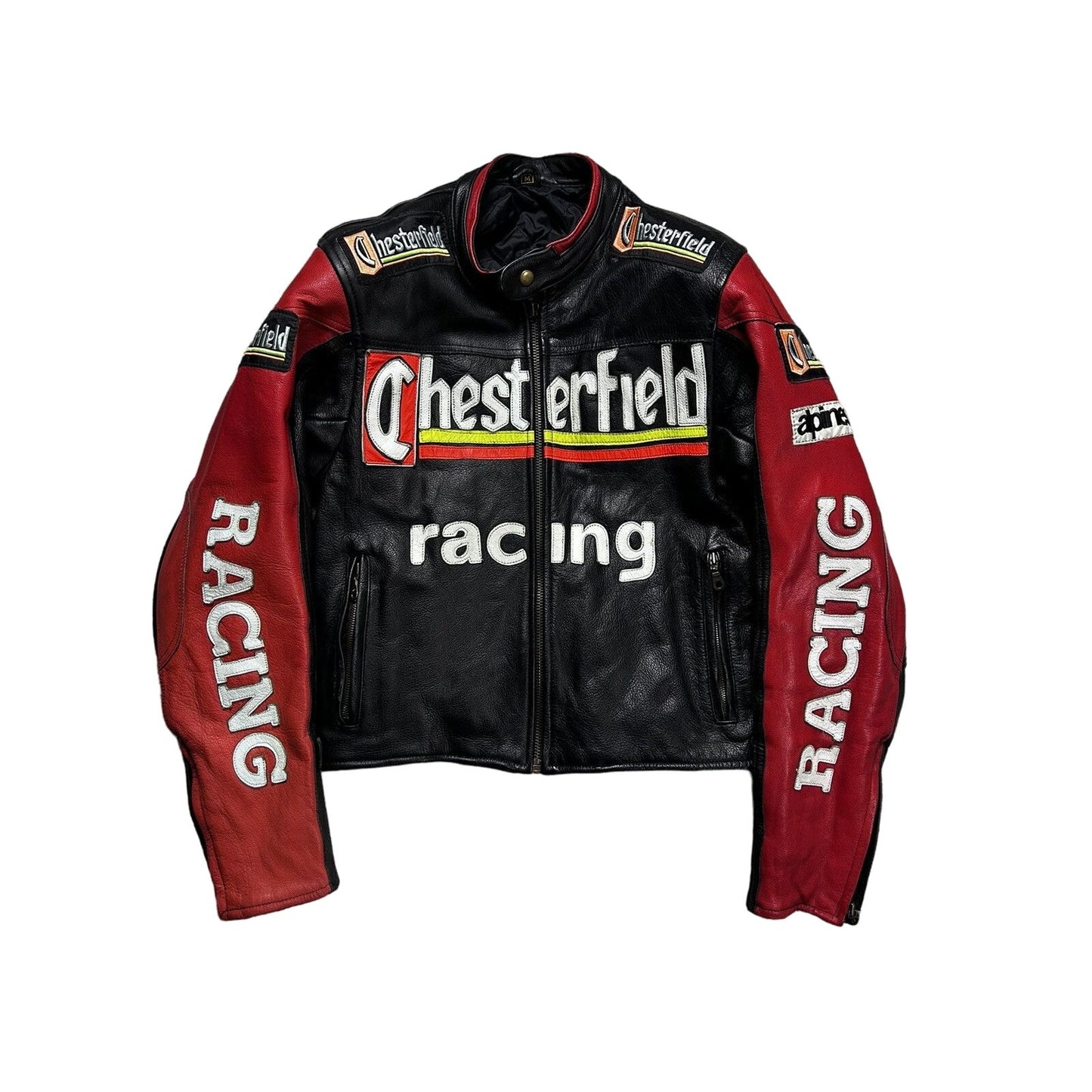 Chesterfield Racing Leather Jacket Racing vintage