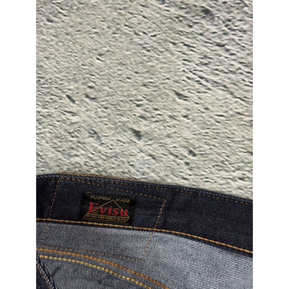 Evisu jeans daicock big logo Red selvedge raw denim Japan