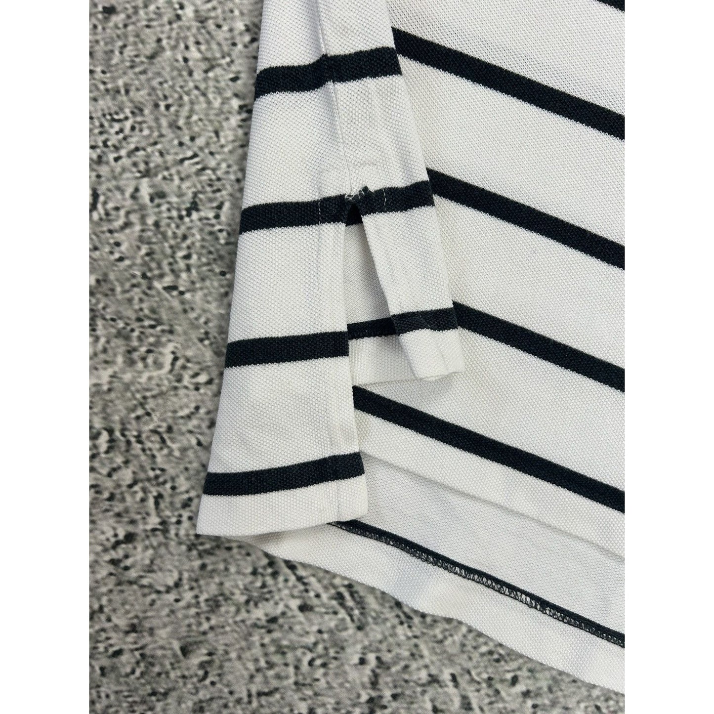 Polo Ralph Lauren t-shirt white black striped small pony