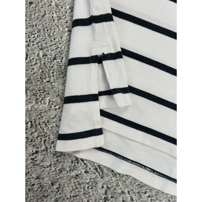 Polo Ralph Lauren t-shirt white black striped small pony