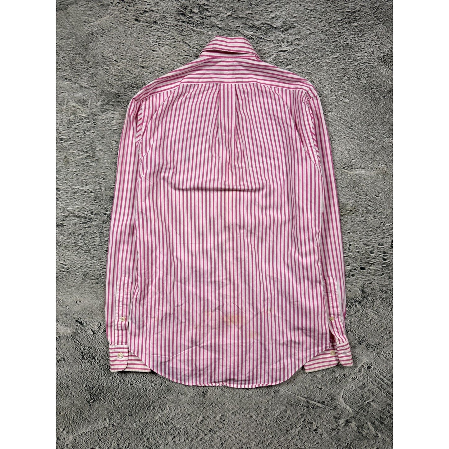 Polo Ralph Lauren pink shirt button up longsleeve striped