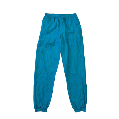 80s Nike vintage blue track pants small logo turquoise
