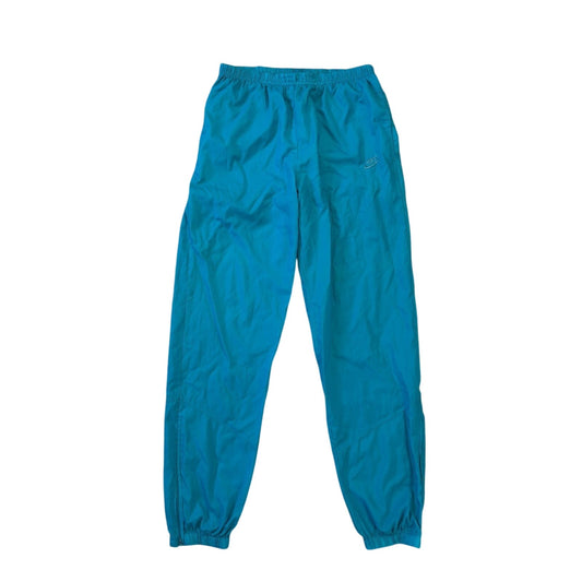 80s Nike vintage blue track pants small logo turquoise