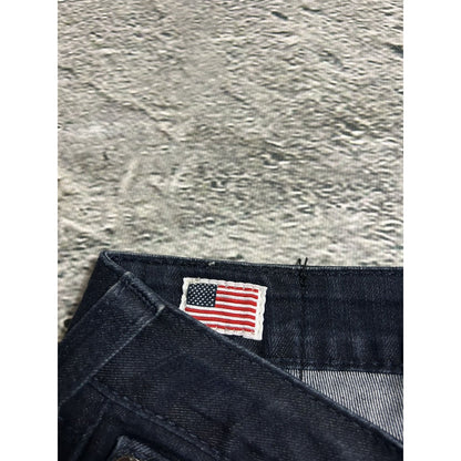 True Religion black jeans studded Billy flared Y2K