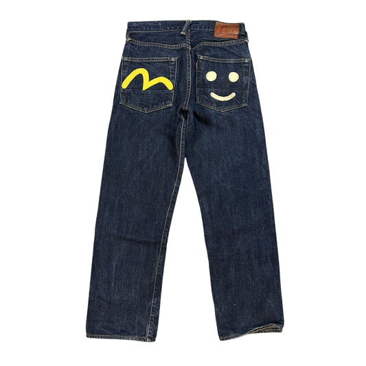 Evisu Yamane jeans smiley face Japanese vintage seagull