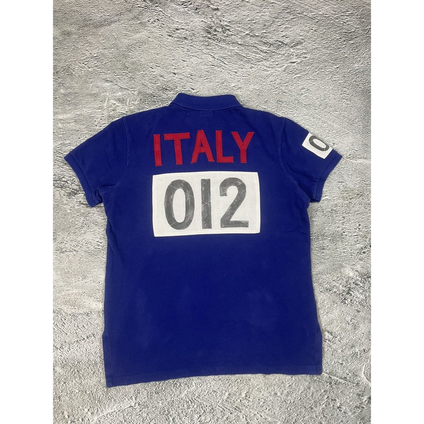 Chief Keef Polo Italy Ralph Lauren vintage blue big pony