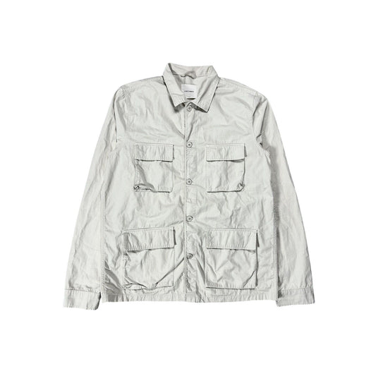 A Day's March military style cotton jacket beige