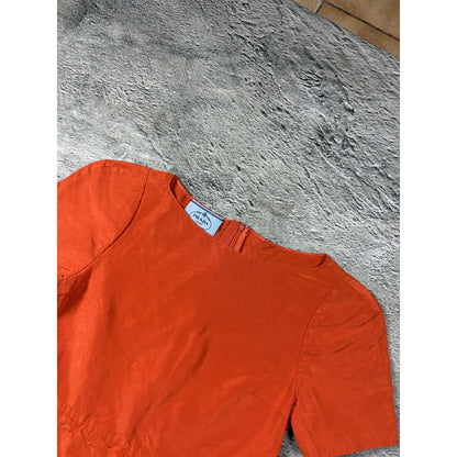 Prada orange dress vintage