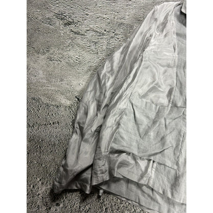 Rundholz Shirt Button-up grey with pockets