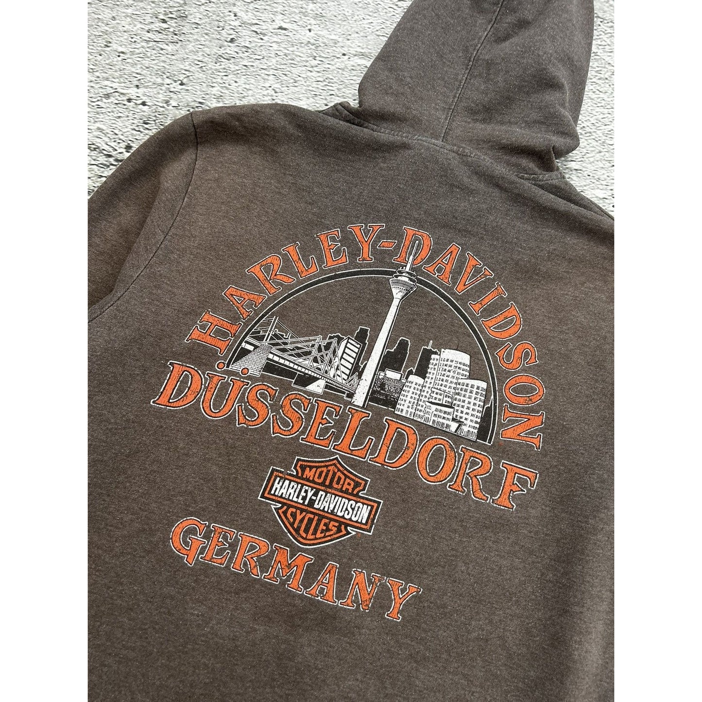 Harley Davidson zip hoodie vintage big logo Düsseldorf