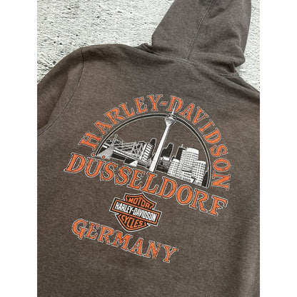 Harley Davidson zip hoodie vintage big logo Düsseldorf