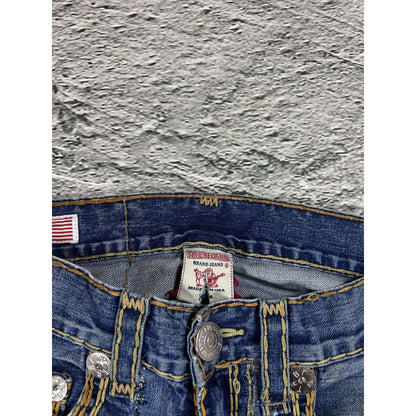RARE True Religion jeans gold stitching Y2K Bobby Super QT