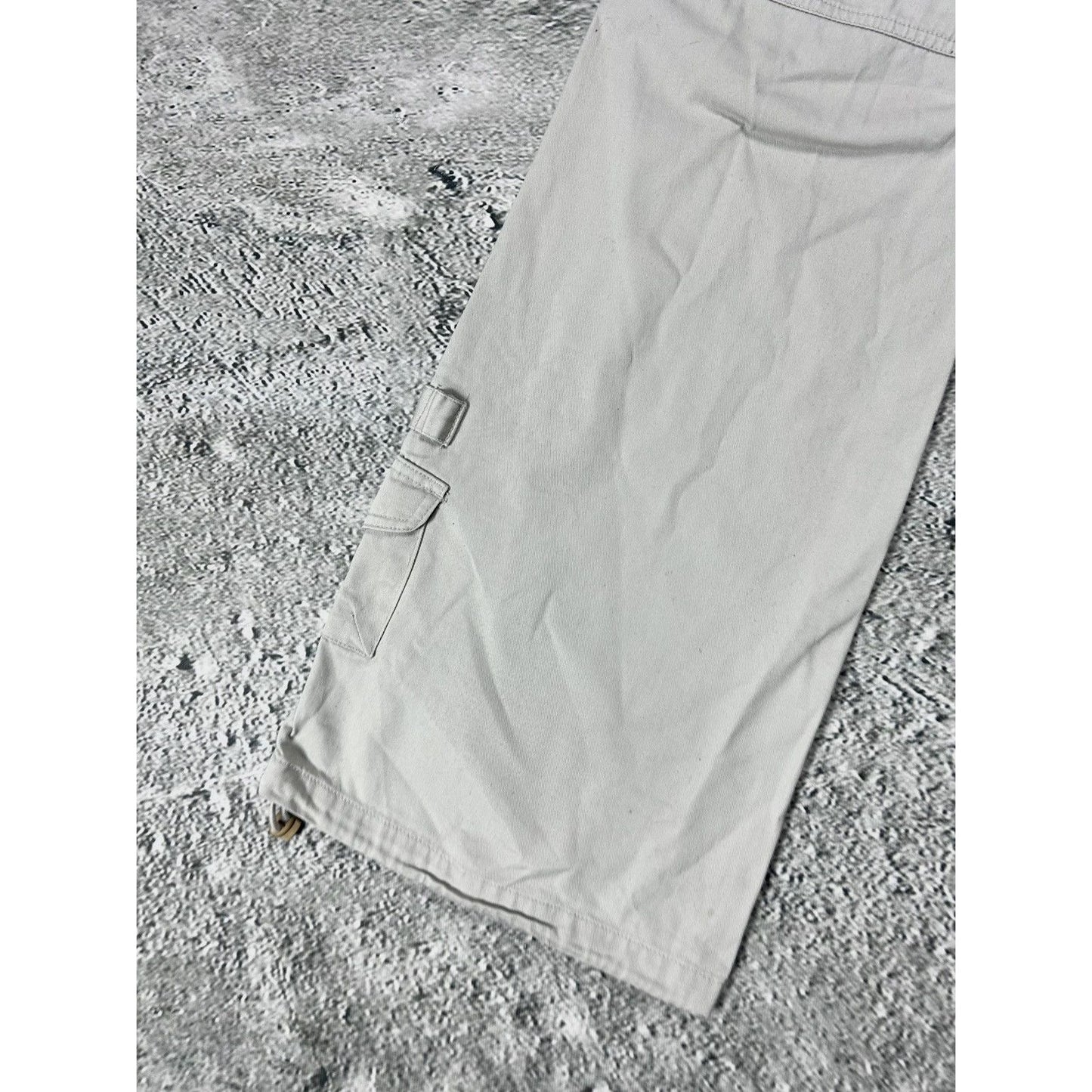 Saix vintage cargo pants beige military flared