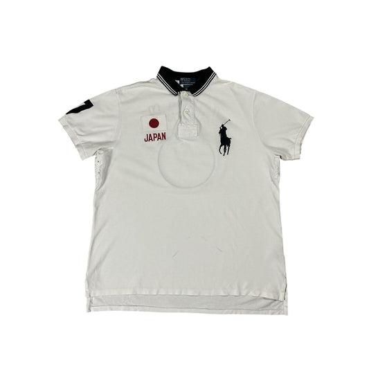 Chief Keef Polo Ralph Lauren Japan white red Polo big pony
