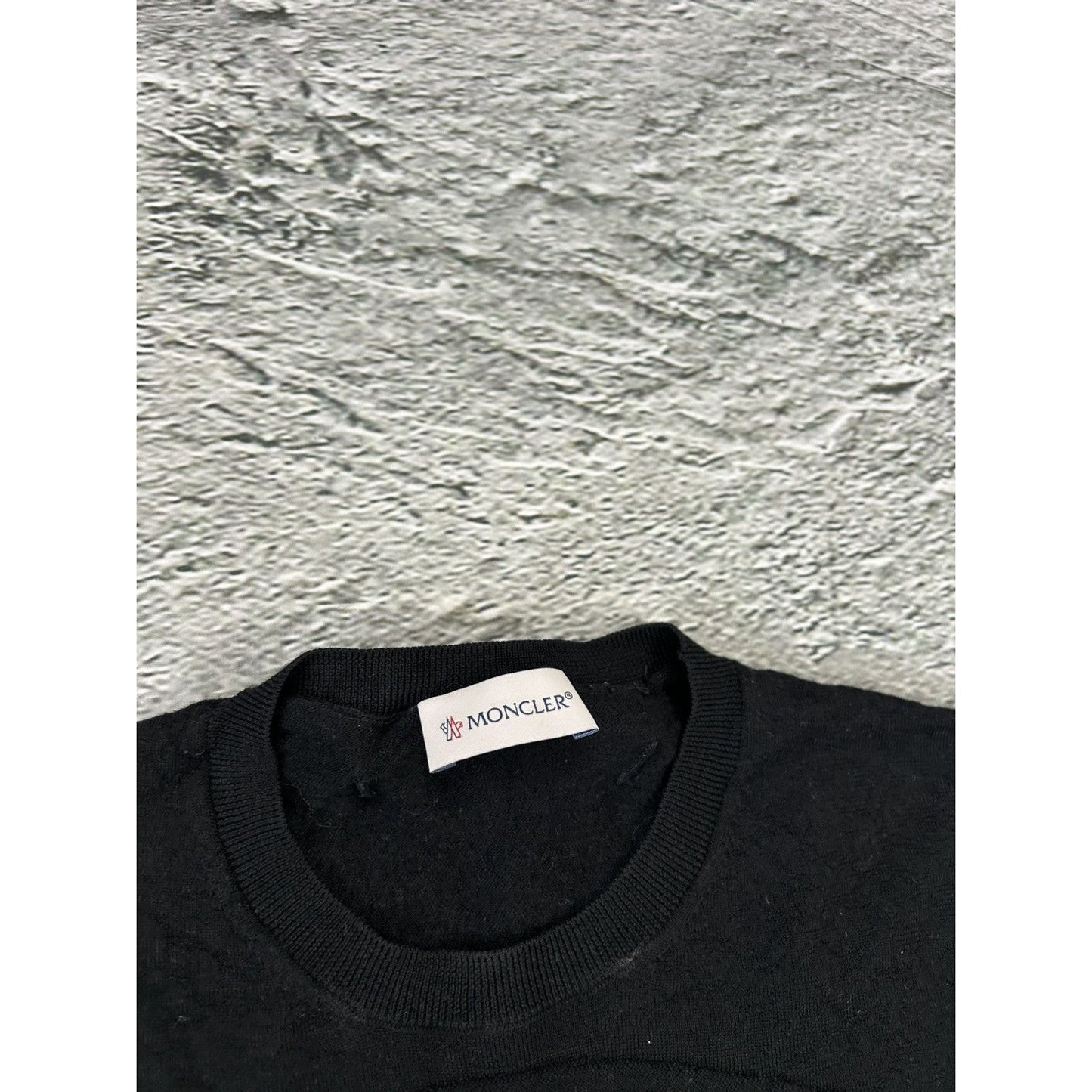 Moncler x 1017 alyx 9sm knit black sweater