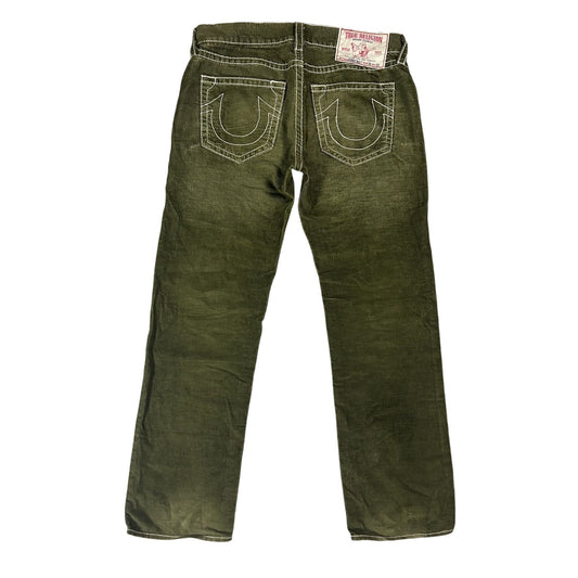 True Religion jeans vintage cords corduroy pants Bobby baggy