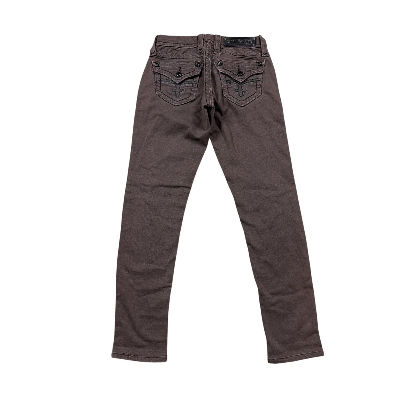 Rock Revival vintage brown jeans Y2K straight