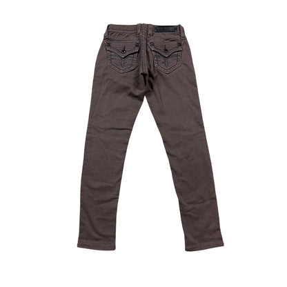 Rock Revival vintage brown jeans Y2K straight