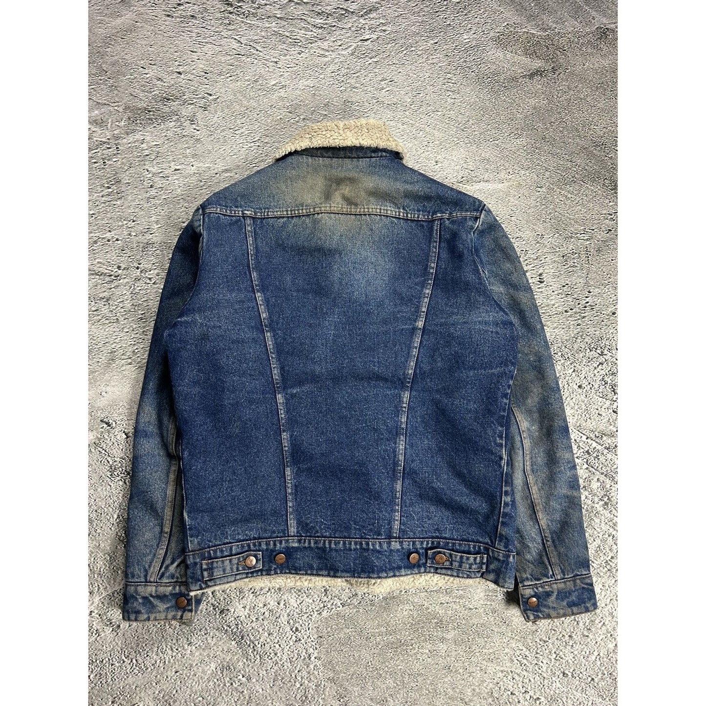 60's Wrangler Sherpa jacket denim vintage blue