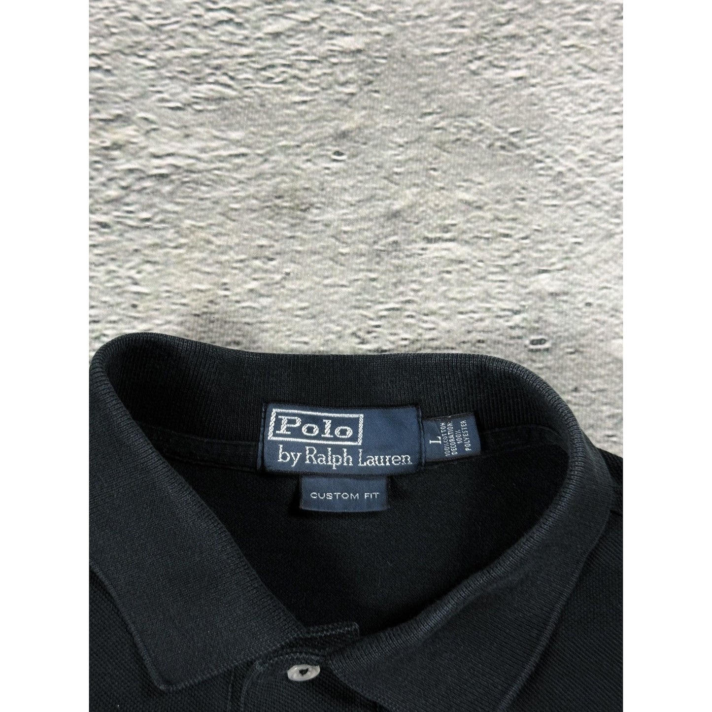 Chief Keef Polo Ralph Lauren USA black Polo t-shirt big pony