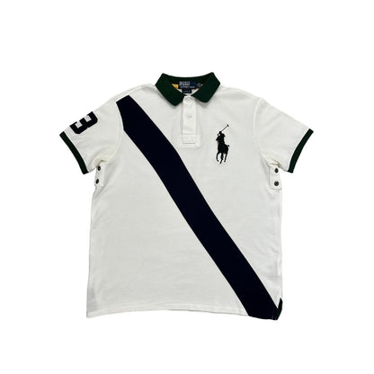 Chief Keef Polo Ralph Lauren vintage big pony white navy