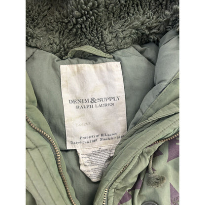 Polo Ralph Lauren Denim Supply Aztec puffer parka jacket