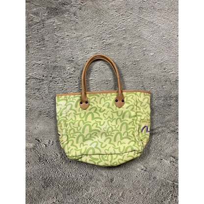 Evisu Donna bag red big logo seagull vintage