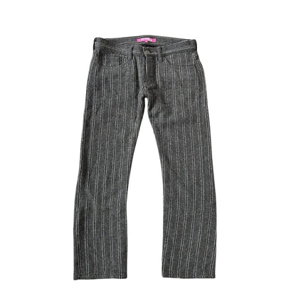 Junya Watanabe Comme Des Garcons wool striped pants AD2005