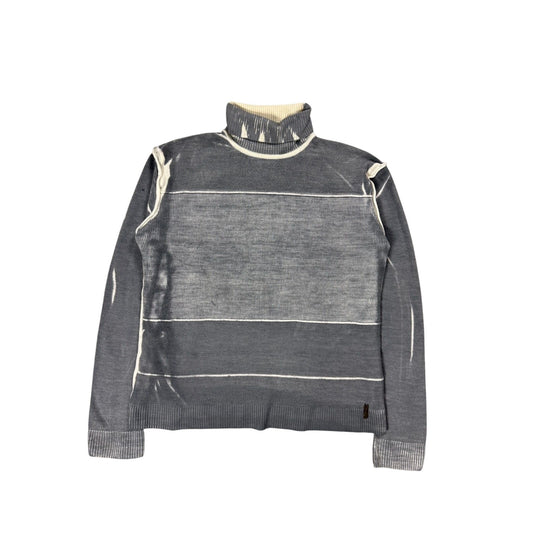Just Cavalli turtleneck sweater grey beige