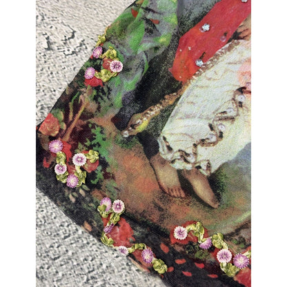 Jean Paul Gaultier 1998 RARE Hindu Tattoo Mesh longsleeve