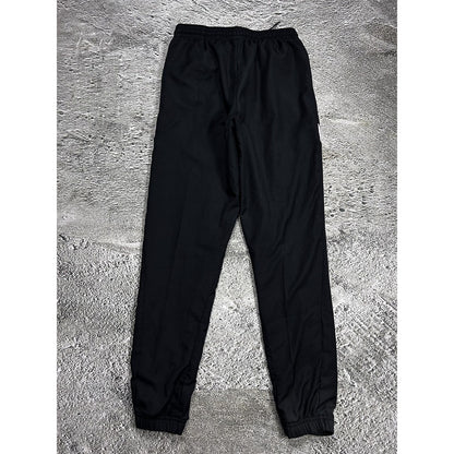 PSG Nike nylon black track pants small swoosh drill Y2K