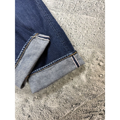 Evisu jeans daicock big logo red selvedge denim Yamane