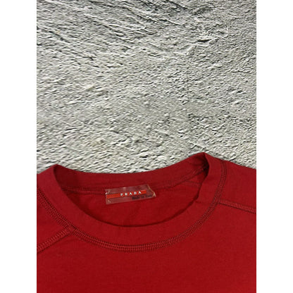 Prada longsleeve t-shirt red tab