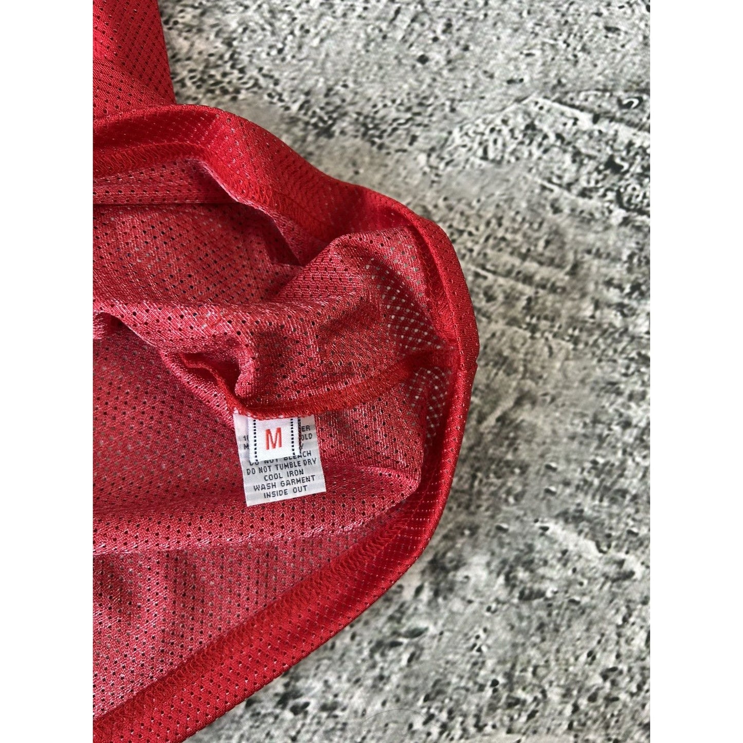 Evisu Jersey basketball 7 vintage red Chicago Bulls