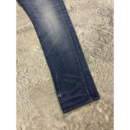 Evisu jeans vintage fisherman seagull logo selvedge denim