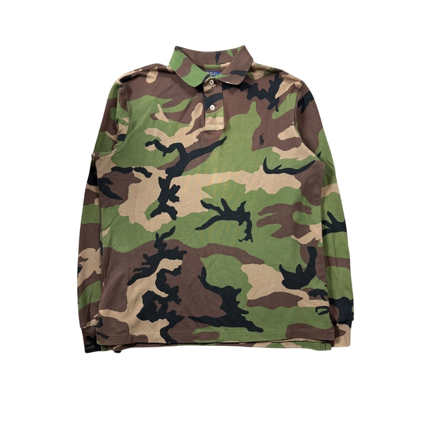 Chief Keef Polo Ralph Lauren vintage Camo T-shirt military