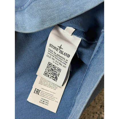 Stone island Blue Turquoise crewneck sweatshirt