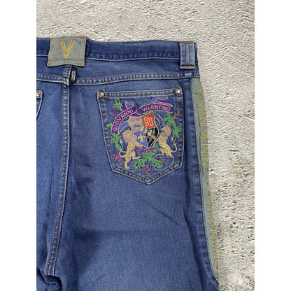 Giovanni Valentino Jeans vintage baggy embroidery