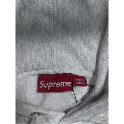 Supreme hoodie SS19 “Classic Ad” Hooded Sweatshirt Gray