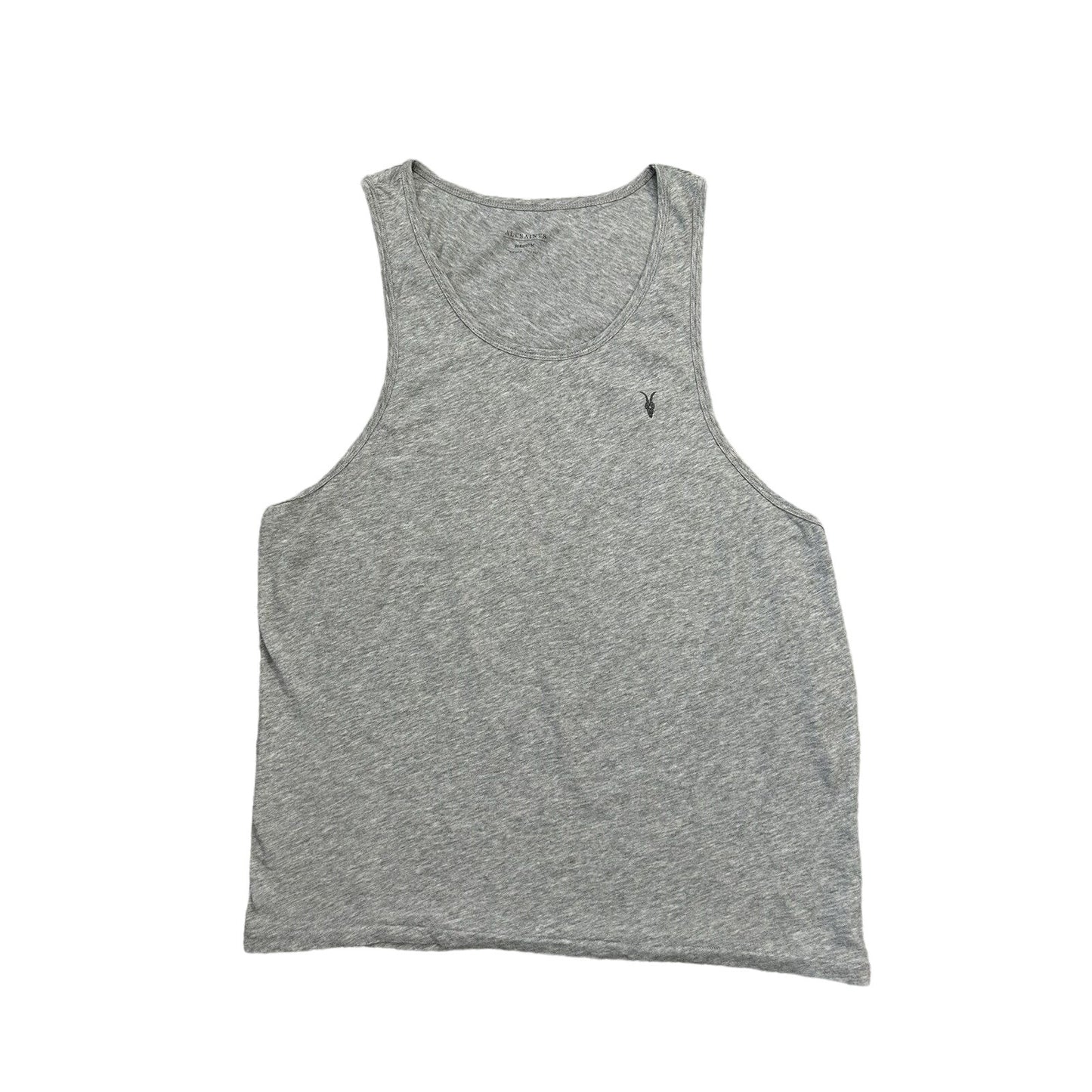 Allsaints tank top grey avant garde vintage Y2K