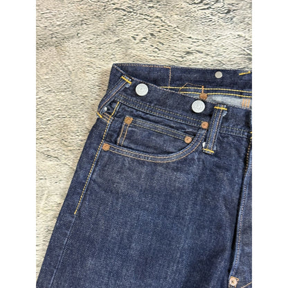 Evisu Yamane jeans smiley face Japanese vintage raw denim