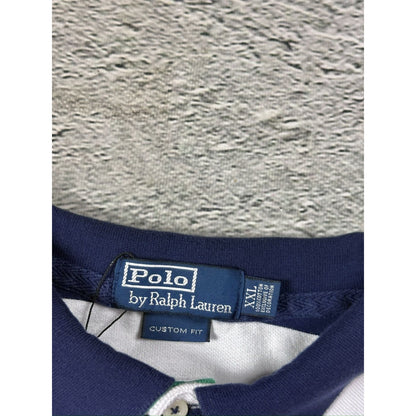Chief Keef Polo Ralph Lauren T-shirt vintage blue striped