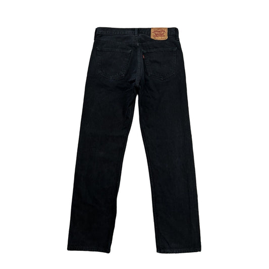 Levi’s 501 jeans black vintage denim pants straight UK Y2K