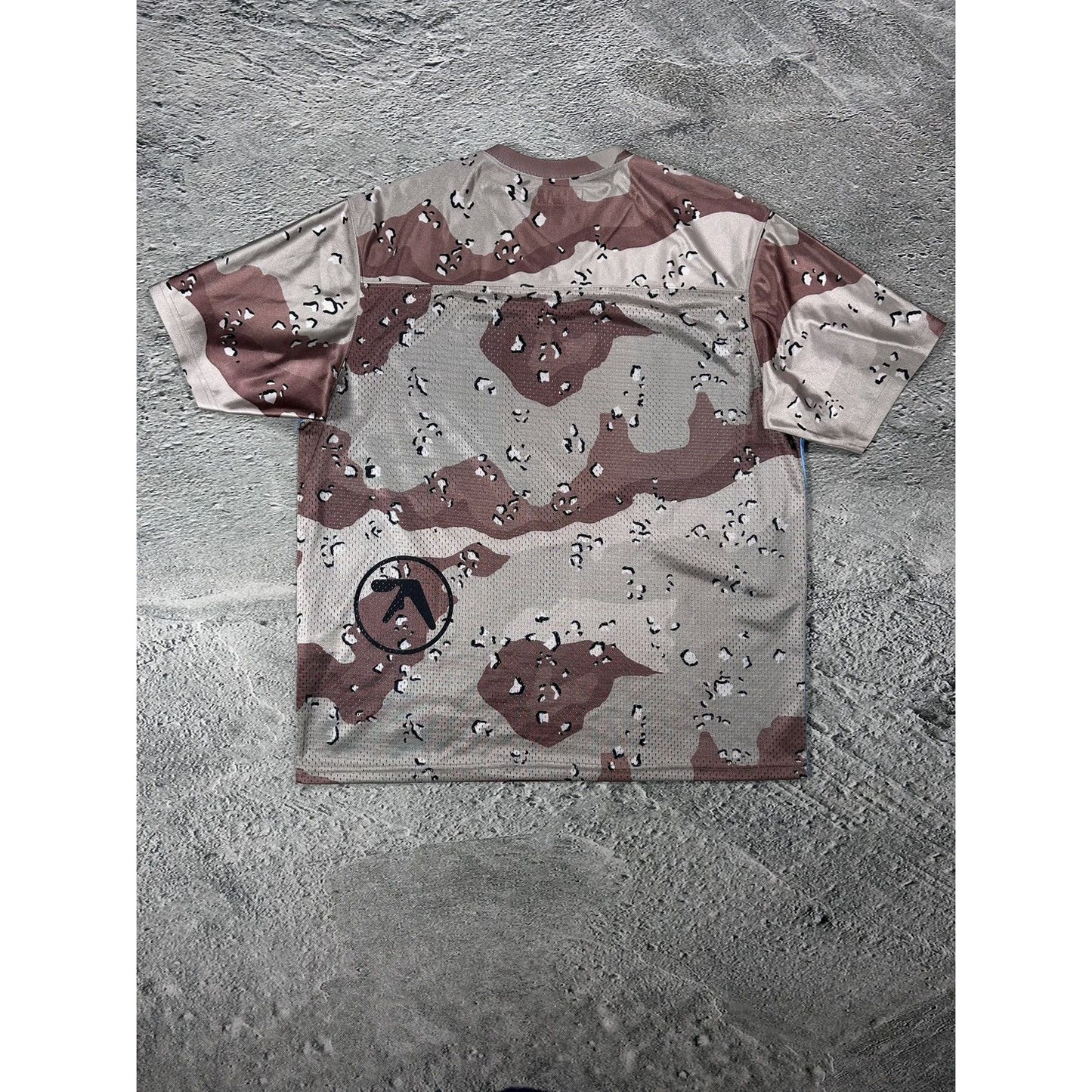 Supreme Aphex Twin Football Jersey chip camo SS25