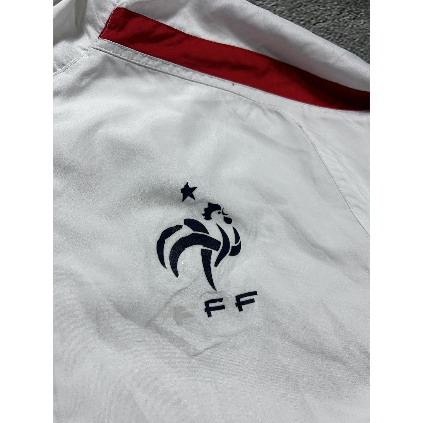 France Nike vintage white track jacket