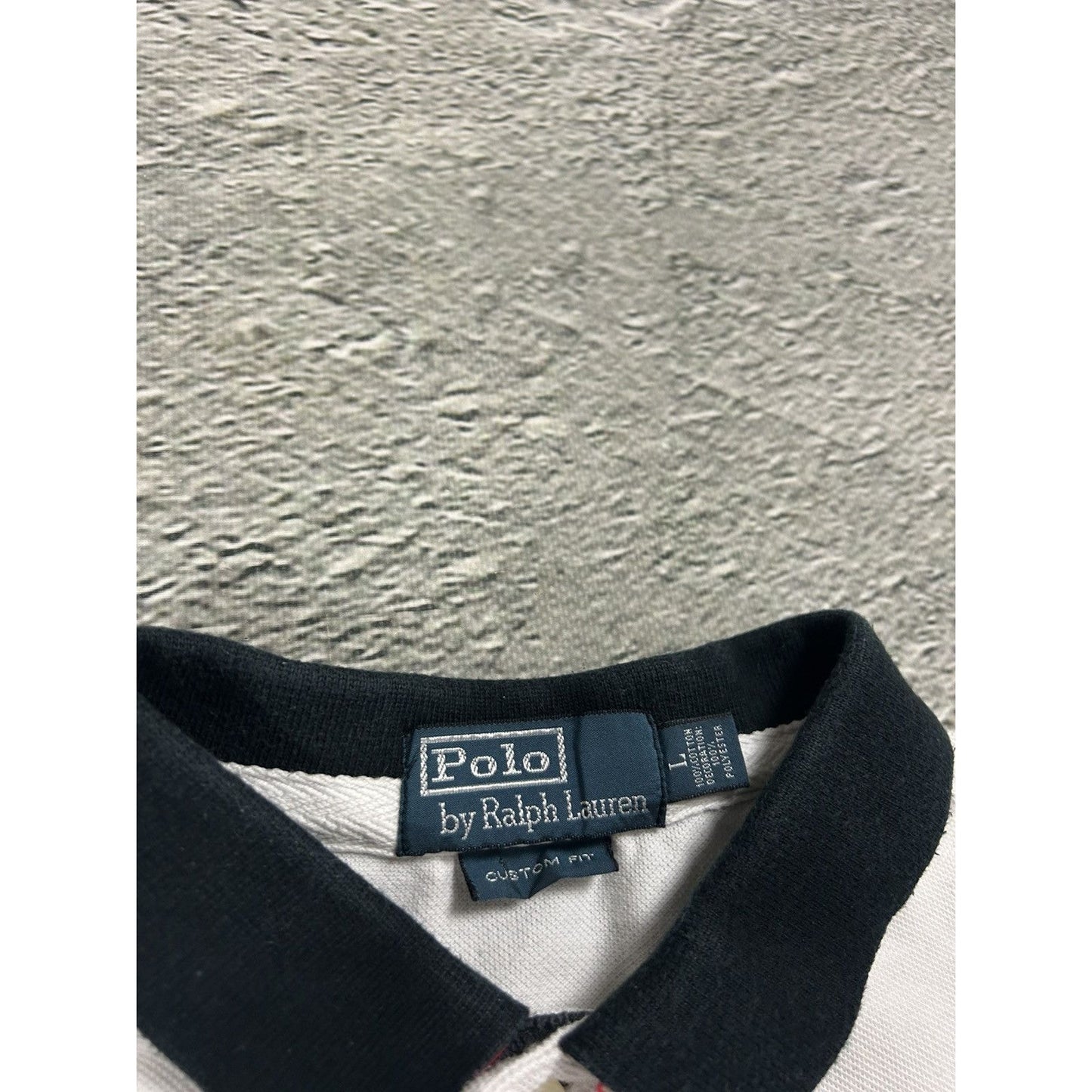 Chief Keef Polo Ralph Lauren Los Angeles vintage white black